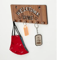KS26 | Wooden Key Ring Holder